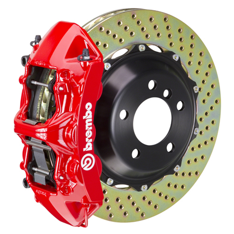 Brembo Red Drilled